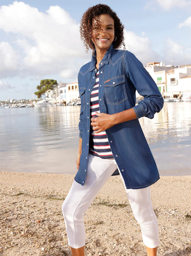 Casual Looks Longbluse