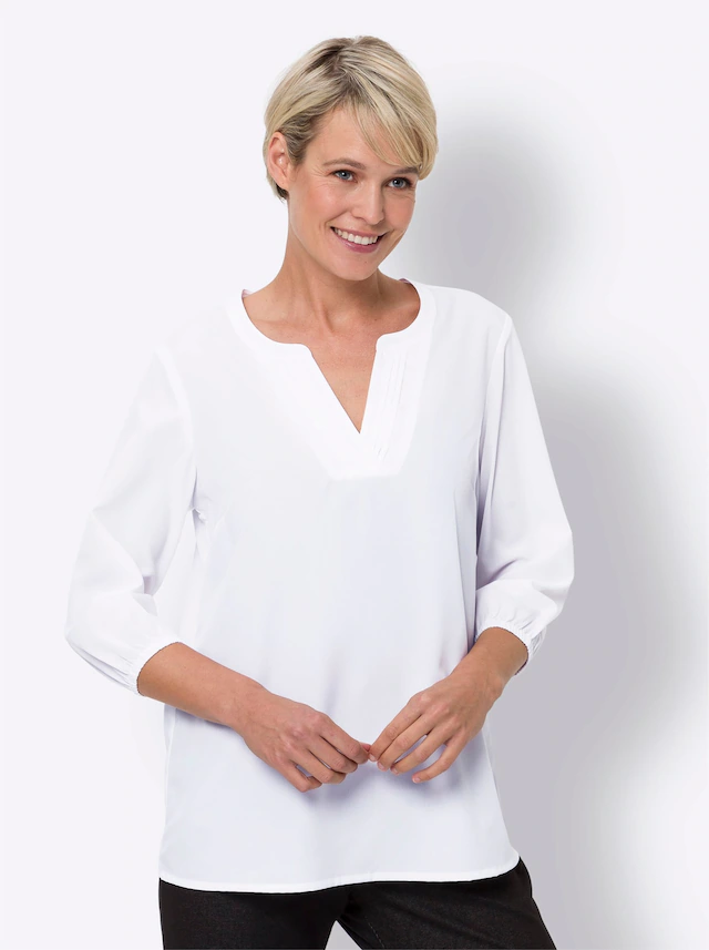 Classic Basics Schlupfbluse