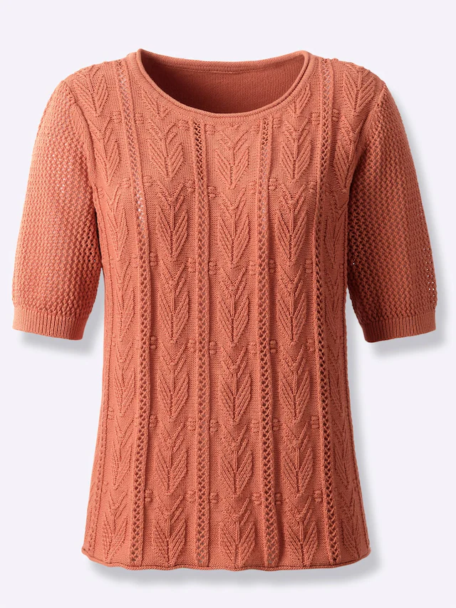 Inspirationen Strickpullover »Baumwoll-Pullover«