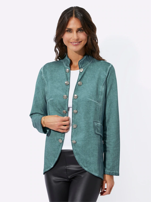 Inspirationen Shirtjacke »Sweatjacke« 1 Stk.
