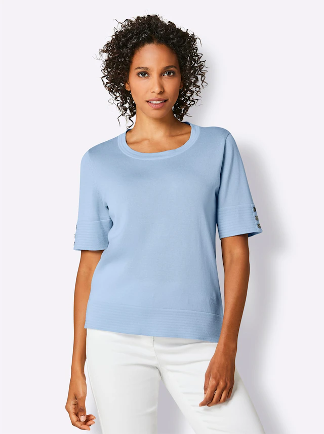CREATION L PREMIUM Strickpullover »Baumwoll-Pullover«