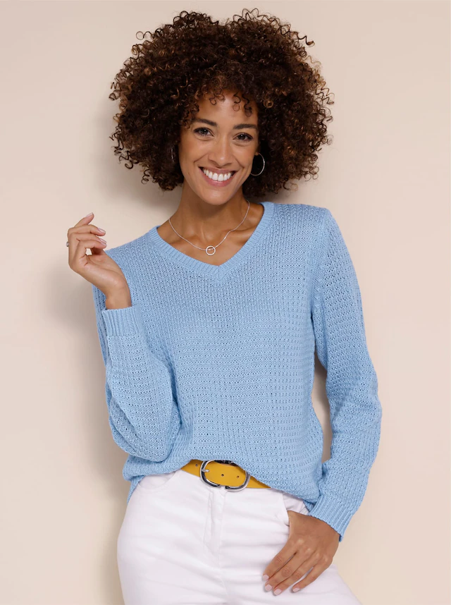 Classic Basics Strickpullover »Langarm-Pullover«