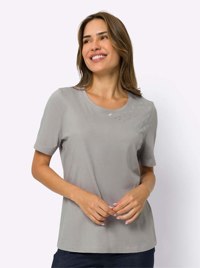 Rundhalsshirt »Freizeitshirt« 1 Stk.