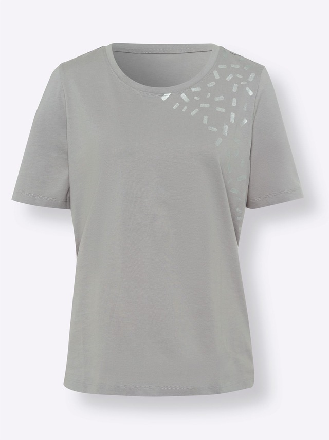 Rundhalsshirt »Freizeitshirt« 1 Stk.