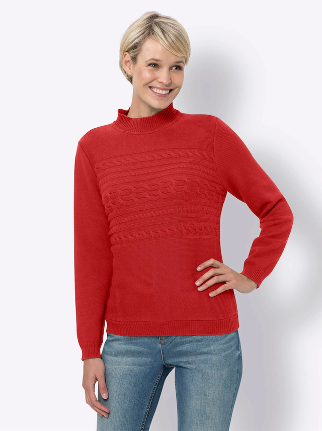 Classic Basics Stehkragenpullover »Stehkragen-Pullover«