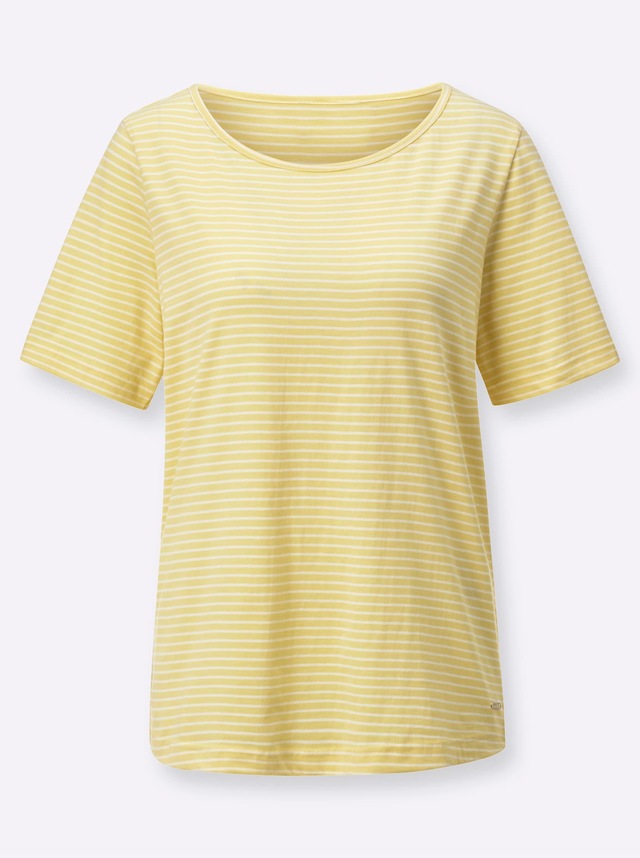 Casual Looks Kurzarmshirt »Ringelshirt« 1 Stk.