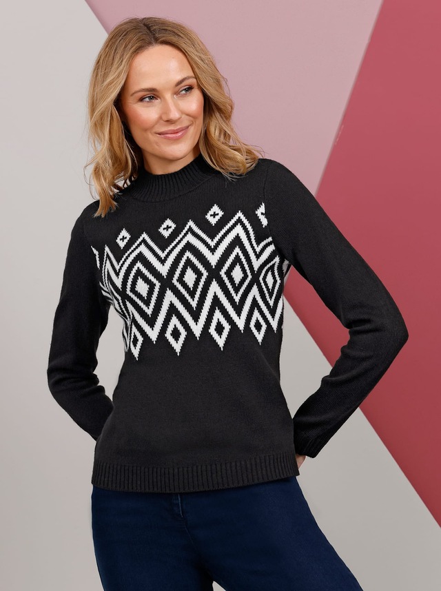 Classic Basics Stehkragenpullover »Stehkragen-Pullover«