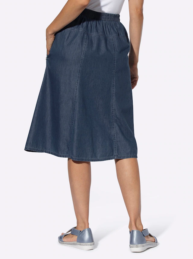 Classic Basics Jeansrock