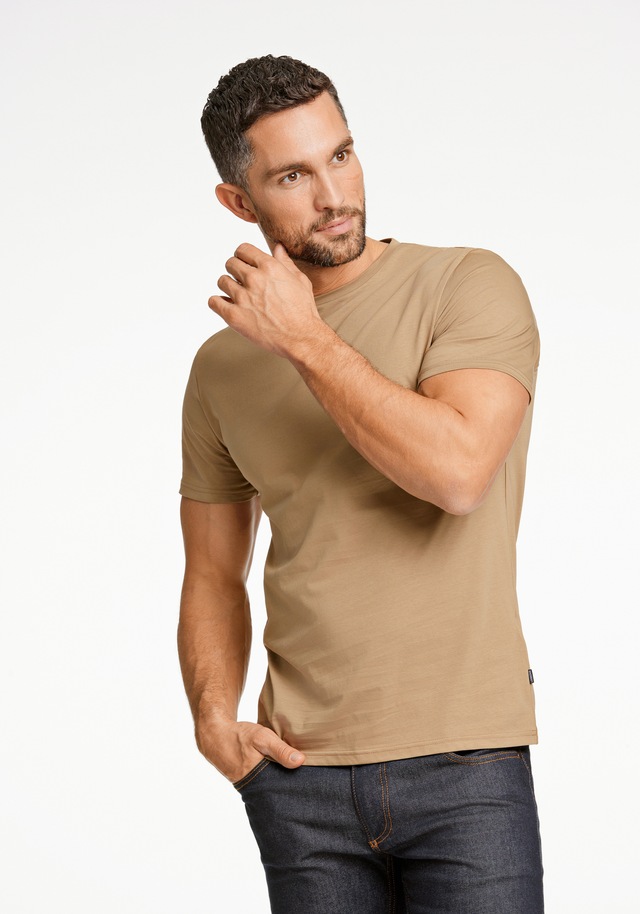 LINDBERGH Kurzarmshirt »T-Shirt (Kurzarm) Relaxed Fit«
