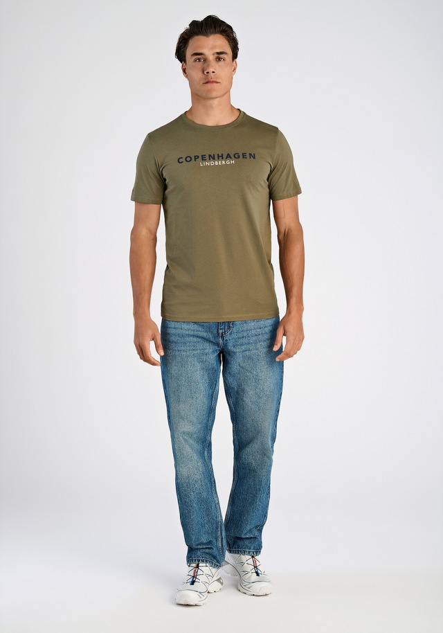 LINDBERGH Kurzarmshirt »T-Shirt (Kurzarm) Relaxed Fit«