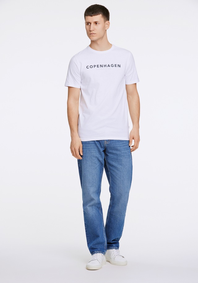 LINDBERGH Kurzarmshirt »T-Shirt (Kurzarm) Relaxed Fit«