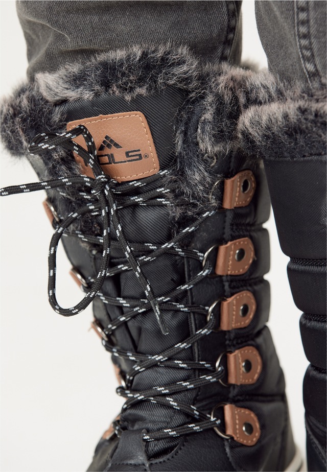 MOLS Stiefel »Enfield« mit modischem Kunstfell-Besatz