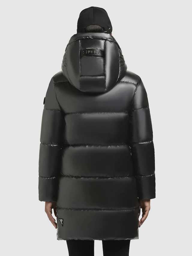 khujo Steppmantel »Haya Shiny-YM« Wasserdichter gesteppter Damen Winter Kurzmantel