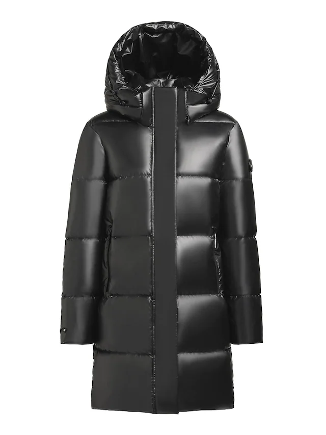 khujo Steppmantel »Haya Shiny-YM« Wasserdichter gesteppter Damen Winter Kurzmantel