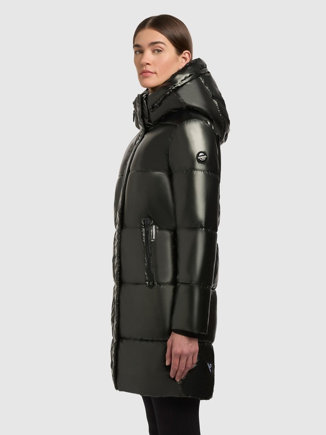 khujo Steppmantel »Haya Shiny-YM« Wasserdichter gesteppter Damen Winter Kurzmantel