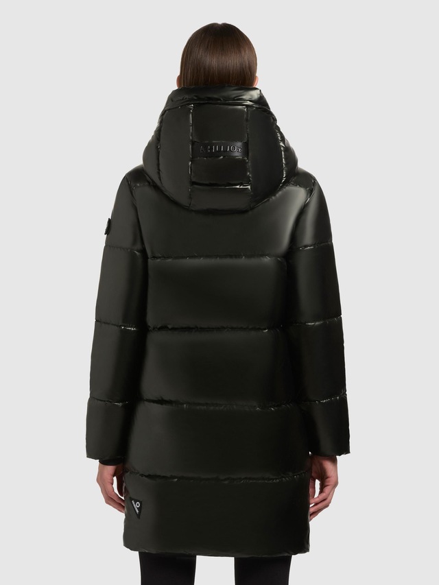 khujo Steppmantel »Haya Shiny-YM« Wasserdichter gesteppter Damen Winter Kurzmantel