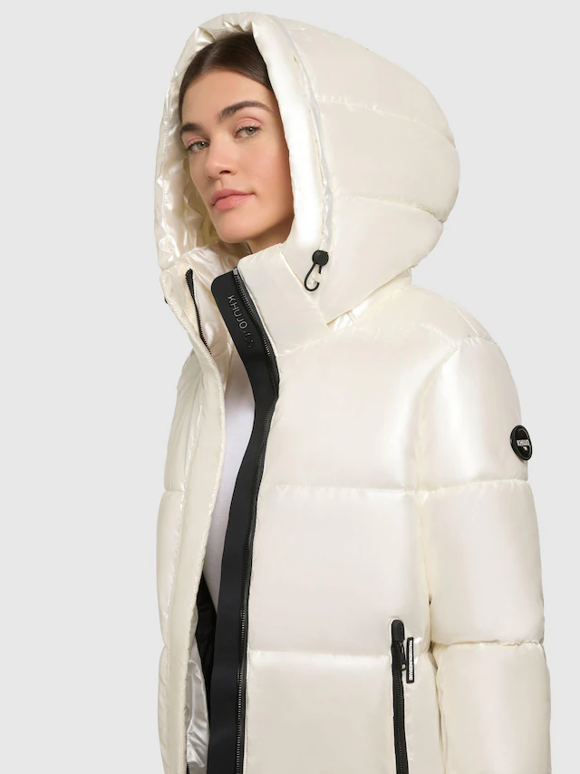 khujo Steppmantel »Haya Shiny-YM« Wasserdichter gesteppter Damen Winter Kurzmantel