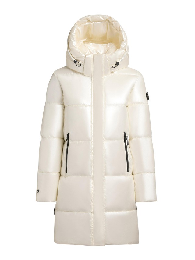 khujo Steppmantel »Haya Shiny-YM« Wasserdichter gesteppter Damen Winter Kurzmantel