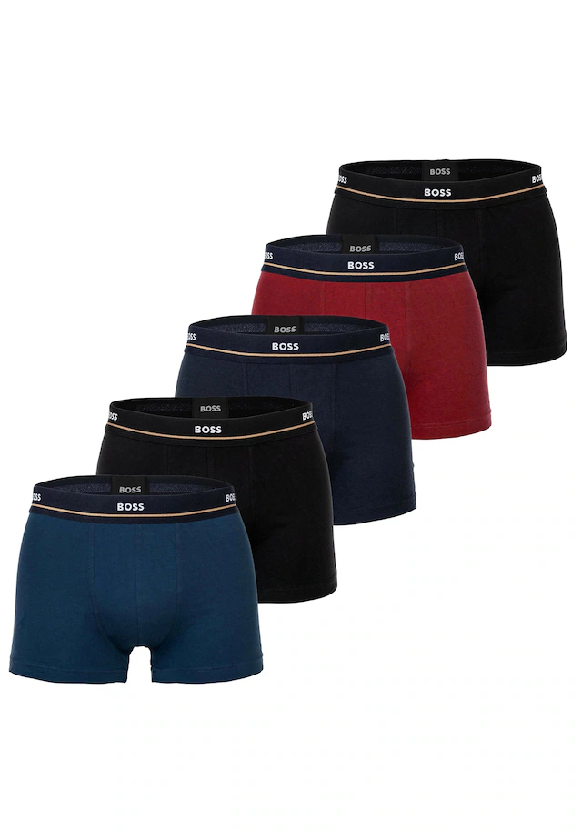 BOSS Boxershorts »Boxershort Trunk 5P Essential 5er Pack«