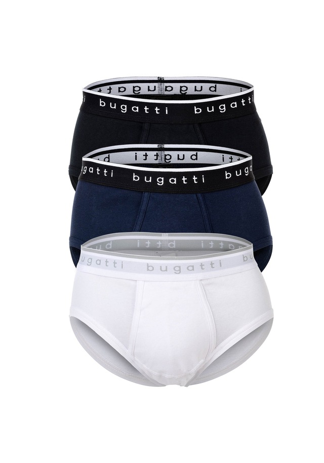 bugatti Boxershorts »Slip 3er Pack«