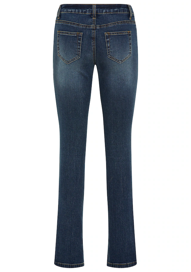 Arizona Comfort-fit-Jeans »mit Keileinsätzen« niedrige Leibhöhe