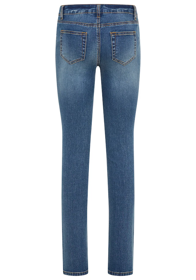Arizona Comfort-fit-Jeans »mit Keileinsätzen« niedrige Leibhöhe