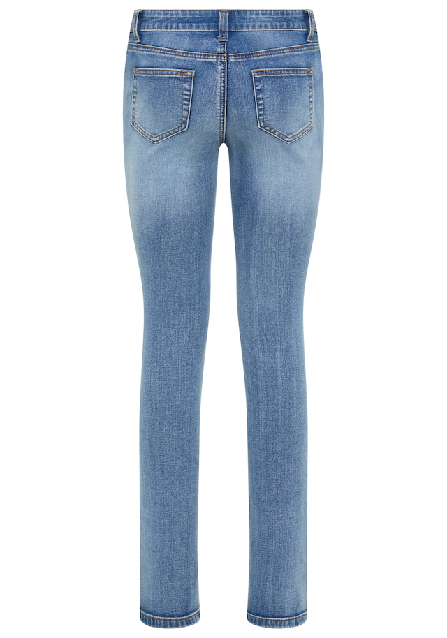 Arizona Comfort-fit-Jeans »mit Keileinsätzen« niedrige Leibhöhe