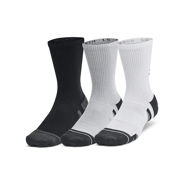 Under Armour® Sportsocken »UNISEX UA PERF TECH 6PK CREW« 6 Paar tlg. mit mittlerer Dämpfung am gesamten Fuß, schnell trocknend