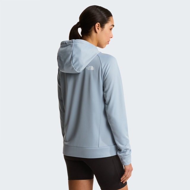 The North Face Fleecejacke »W REAXION 2.0 HOODED FULL ZIP JACKET« mit Kapuze sportlicher Stil, mit Kapuze und Kordelzug, mit Eingrifftaschen