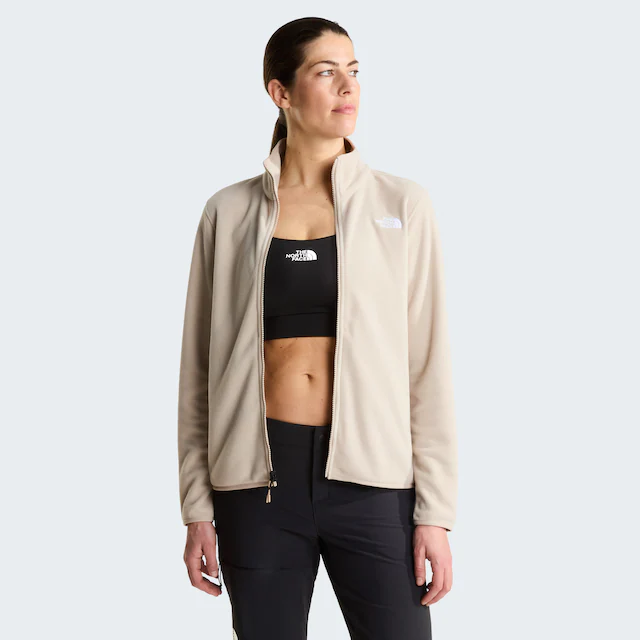 The North Face Fleecejacke »W GLACIER FLEECE JACKET« für Erwachsene, feuchtigkeitsabweisendes Material, sportlicher Stil