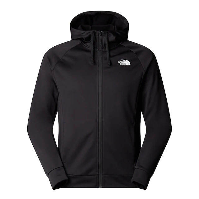 The North Face Funktionsjacke »M REAXION 2.0 HOODED FULL ZIP JACKET« mit durchgehendem Reißverschluss, wasserabweisend, windabweisend