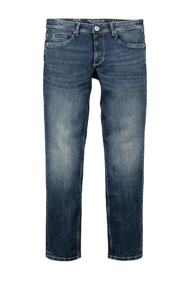 HERO by John Medoox 5-Pocket-Jeans »Baxter Denim Relaxed Fit Jeans« Relaxed Fit Casual Clean Wash Denim Jeans für Herren