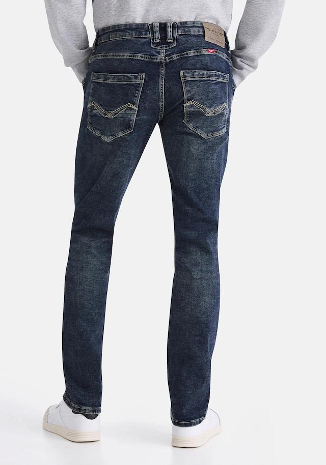 HERO by John Medoox 5-Pocket-Jeans »Baxter Denim Relaxed Fit Jeans« Relaxed Fit Casual Clean Wash Denim Jeans für Herren