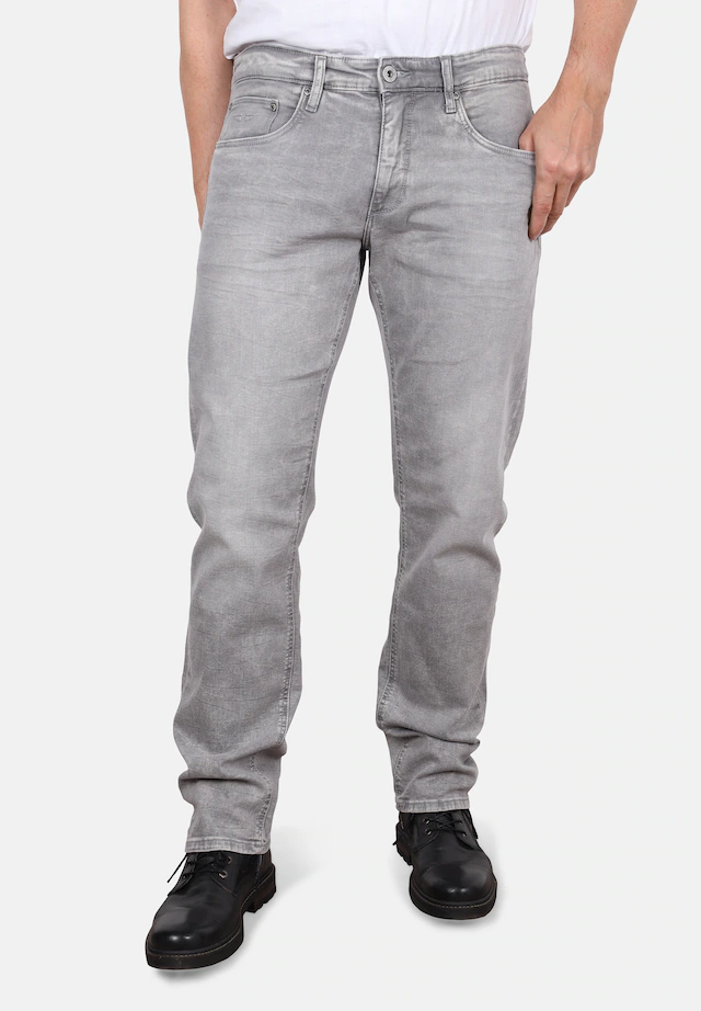 HERO by John Medoox 5-Pocket-Jeans »Denver Fashion Regular Straight Stretch Jeans« Straight Fit Casual Clean Wash Denim Jeans für Herren