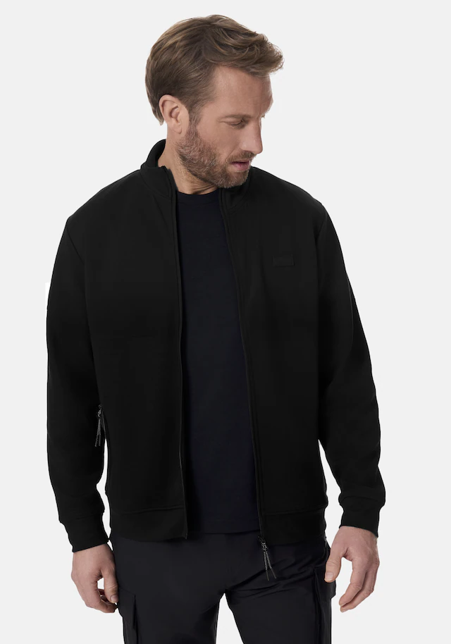 HERO by John Medoox Sweatjacke »SPENCER Sweatjacke Regular Fit Jeans« Soft Sweat Regularfit Casual Sweat für Herren