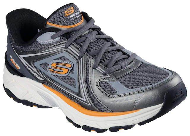Skechers Slip-On Sneaker »STAMINA SPORT« Trainingsschuh, Retro Sneaker mit Slip-ins