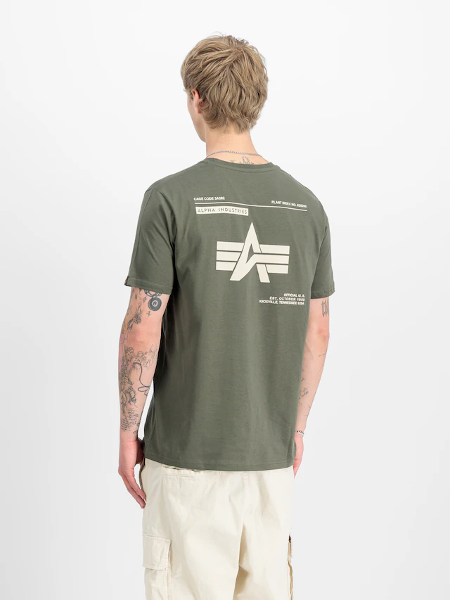 Alpha Industries Rundhalsshirt »Label T BP«