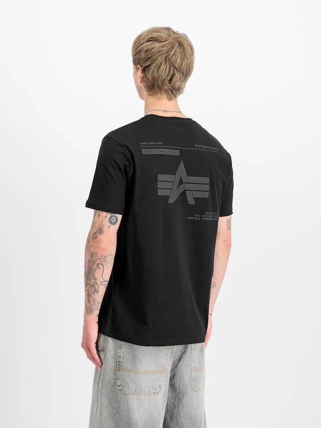 Alpha Industries Rundhalsshirt »Label T BP«