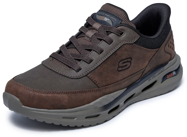 Skechers Slip-On Sneaker »ARCH FIT ORVAN« Schnürschuh, Trainingsschuh mit Glide Step