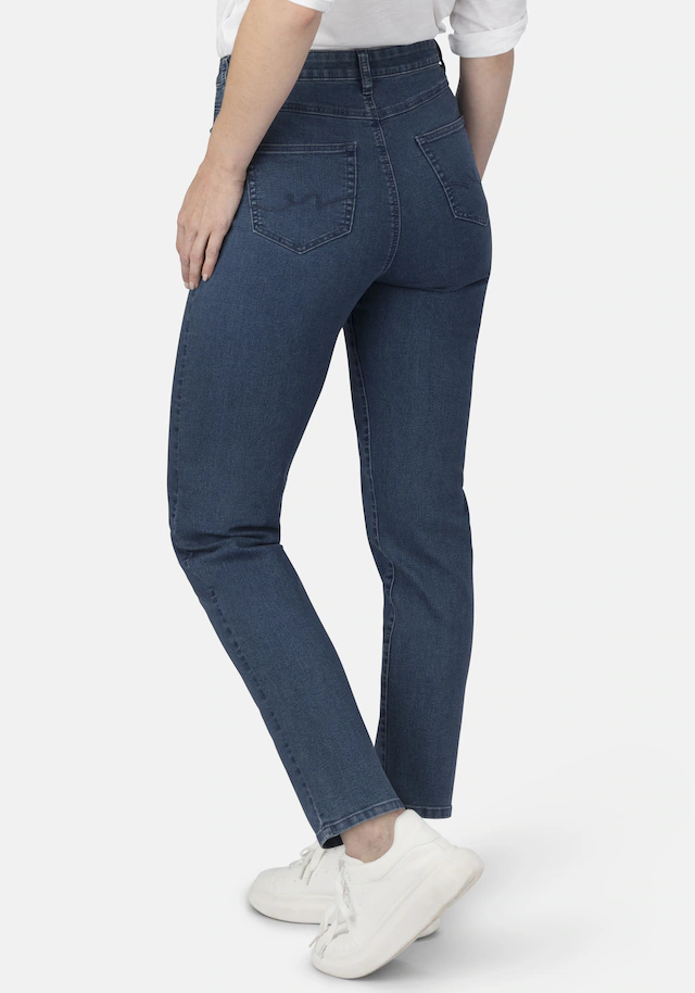 STOOKER WOMEN 5-Pocket-Jeans »Nizza Denim Basic Tapered Fit Jeans« Tapered Fit Casual Clean Wash Denim Jeans für Damen