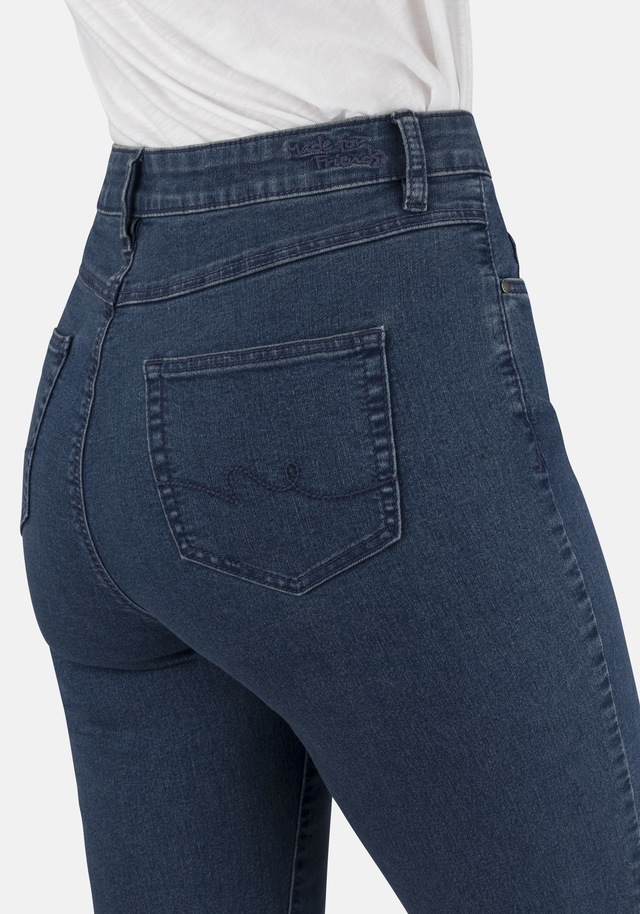 STOOKER WOMEN 5-Pocket-Jeans »Nizza Denim Basic Tapered Fit Jeans« Tapered Fit Casual Clean Wash Denim Jeans für Damen