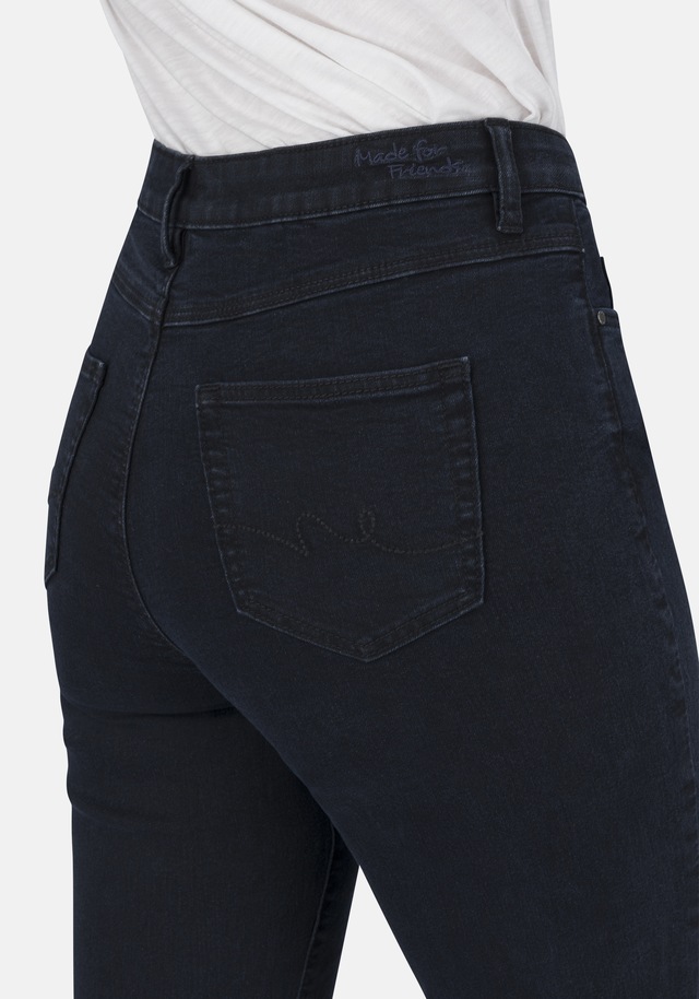 STOOKER WOMEN 5-Pocket-Jeans »Nizza Denim Basic Tapered Fit Jeans« Tapered Fit Casual Clean Wash Denim Jeans für Damen