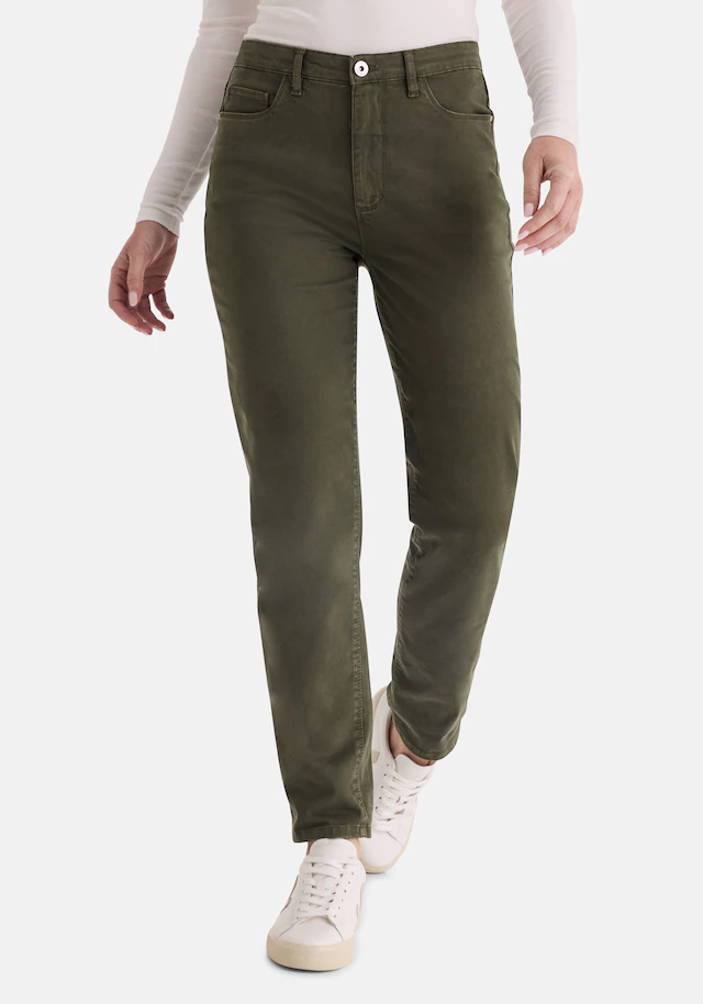 STOOKER WOMEN 5-Pocket-Jeans »Nizza Denim Basic Tapered Fit Jeans« Tapered Fit Casual Clean Wash Denim Jeans für Damen