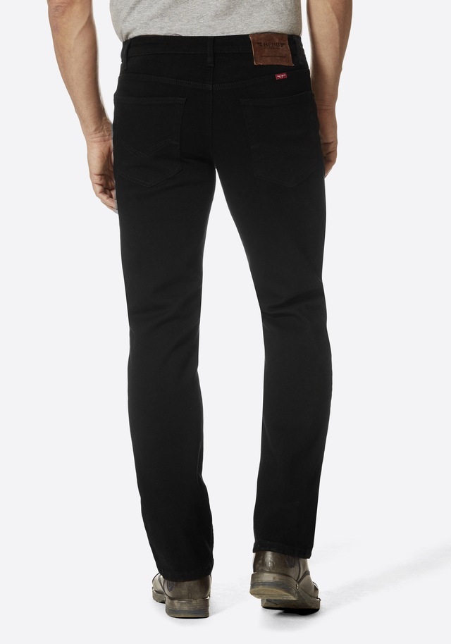 HERO by John Medoox 5-Pocket-Jeans »Denver Regular Straight Stretch Jeans« Straight Fit Casual Clean Wash Denim Jeans für Herren