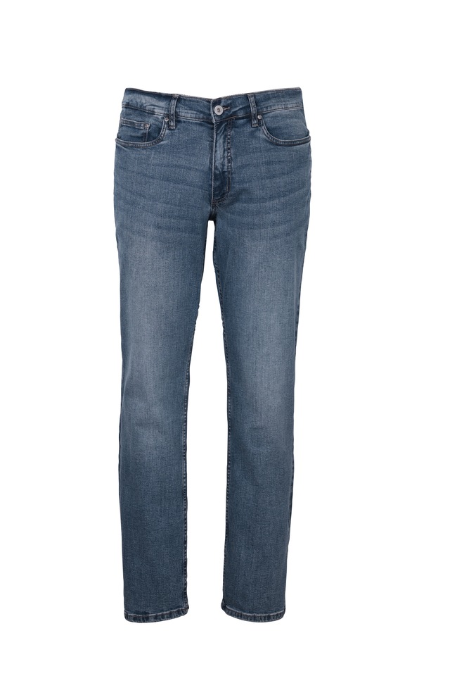 HERO by John Medoox 5-Pocket-Jeans »Denver Regular Straight Stretch Jeans« Straight Fit Casual Clean Wash Denim Jeans für Herren