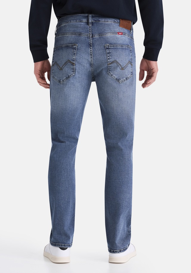 HERO by John Medoox 5-Pocket-Jeans »Denver Regular Straight Stretch Jeans« Straight Fit Casual Clean Wash Denim Jeans für Herren