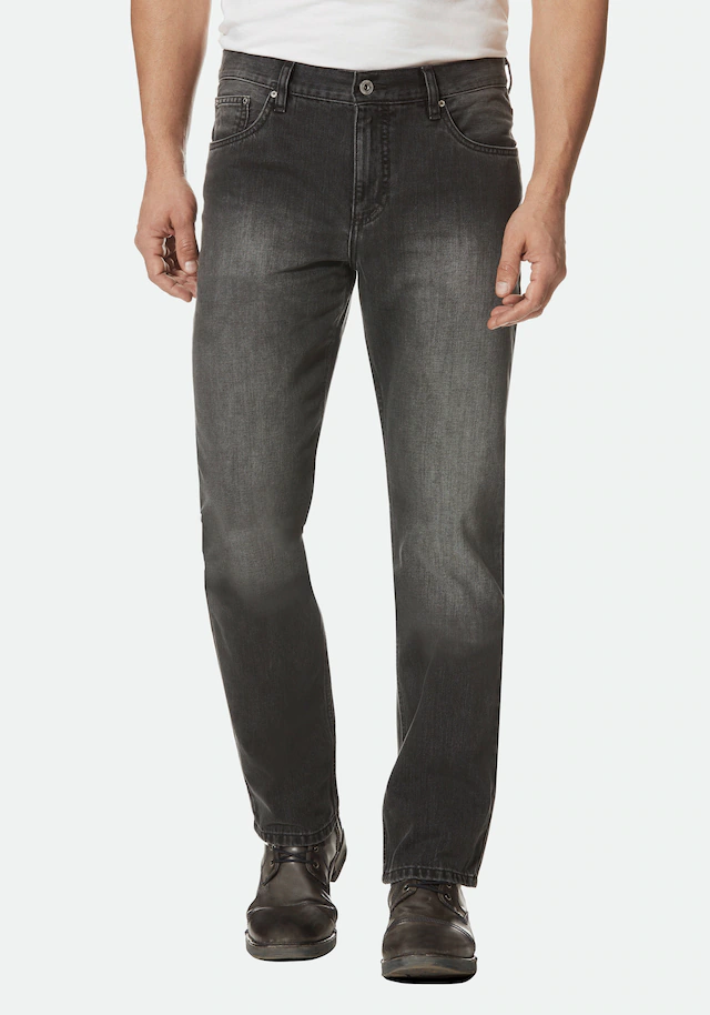 HERO by John Medoox 5-Pocket-Jeans »Denver Regular Straight Stretch Jeans« Straight Fit Casual Clean Wash Denim Jeans für Herren