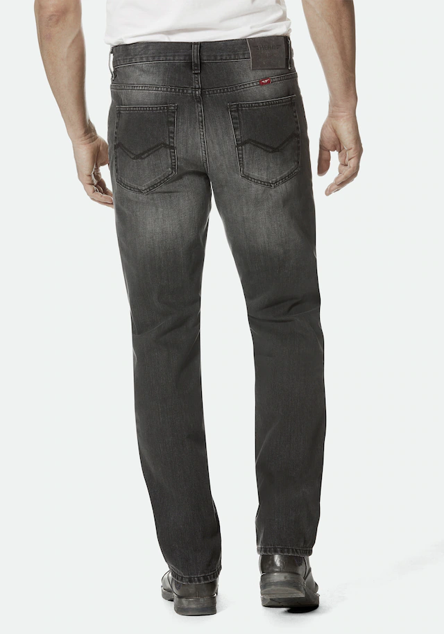 HERO by John Medoox 5-Pocket-Jeans »Denver Regular Straight Stretch Jeans« Straight Fit Casual Clean Wash Denim Jeans für Herren