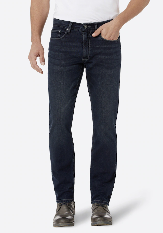 HERO by John Medoox 5-Pocket-Jeans »Denver Regular Straight Stretch Jeans« Straight Fit Casual Clean Wash Denim Jeans für Herren