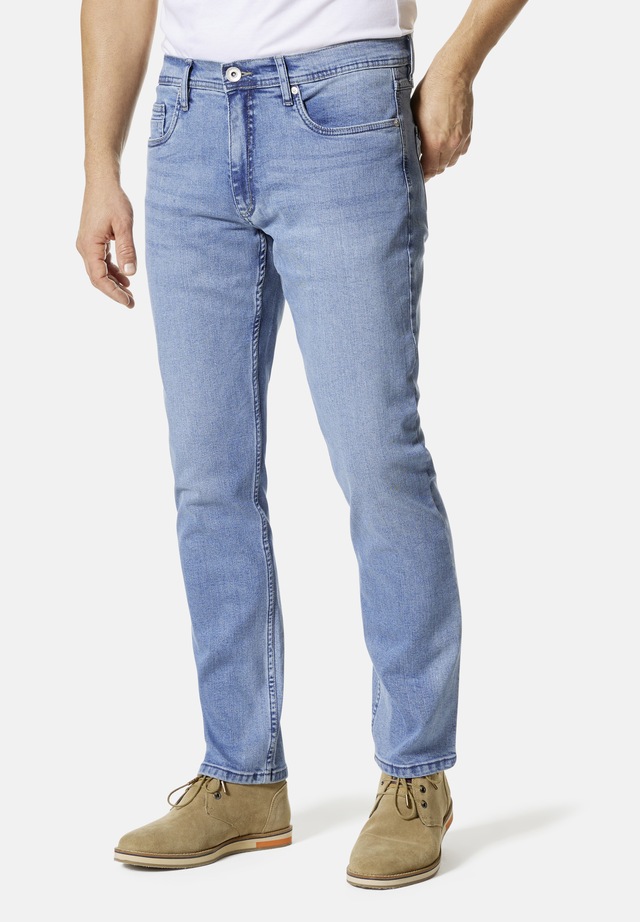 Stooker Men 5-Pocket-Jeans »Glendale Denim Slim Straight Fit Jeans« Slim Straight Fit Casual Clean Wash Denim Jeans für Herren